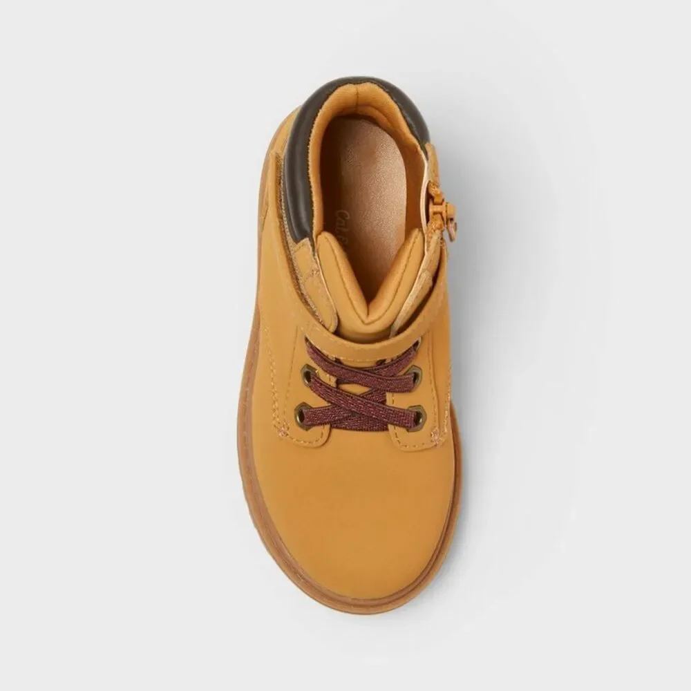 Toddler Eban Hiker Boots - Cat & Jack Tan 11T
